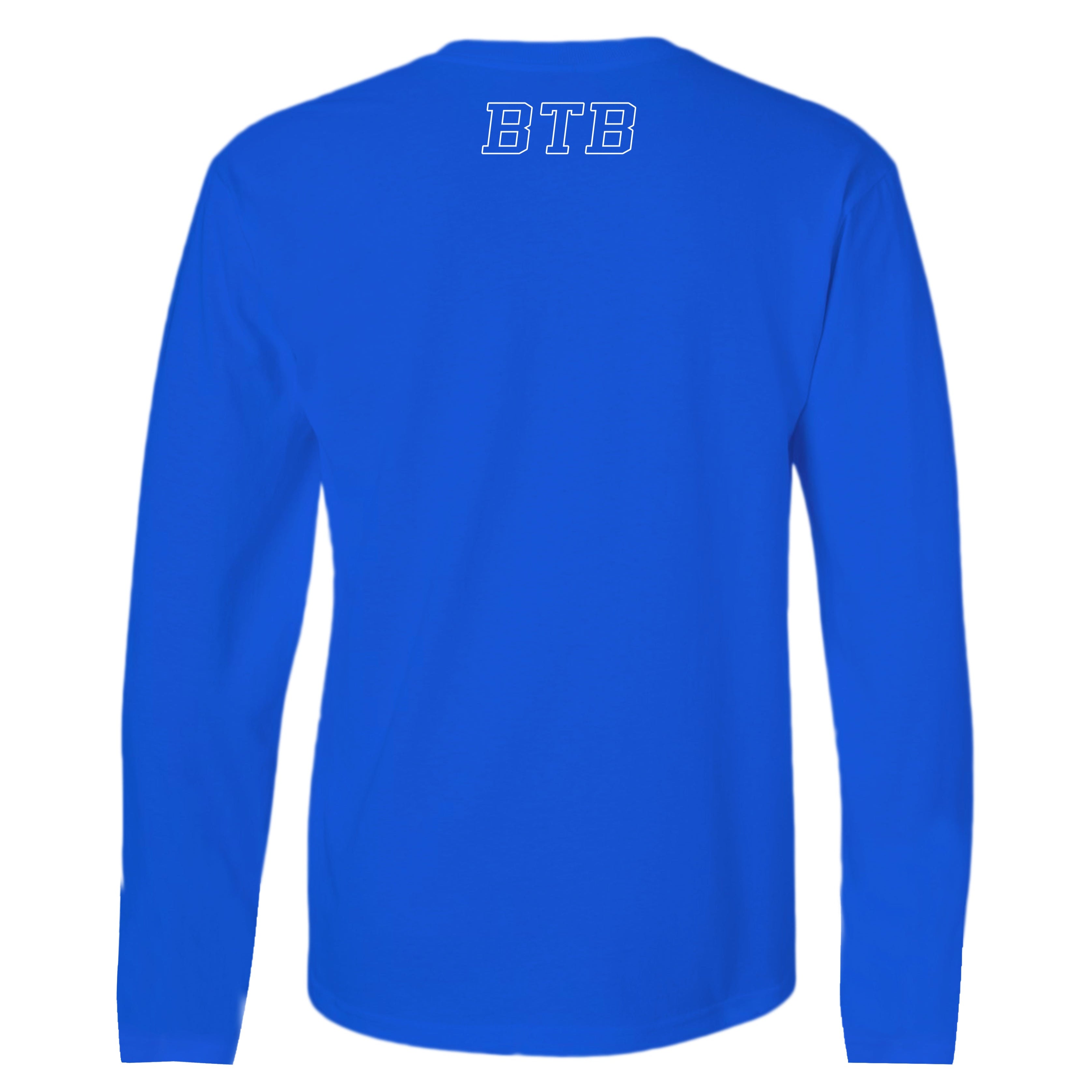 Born To Hoop - Long Sleeve - Blue